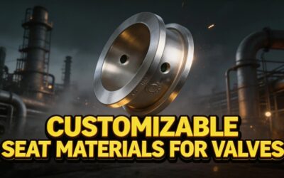 Customizable seat materials available for our valves