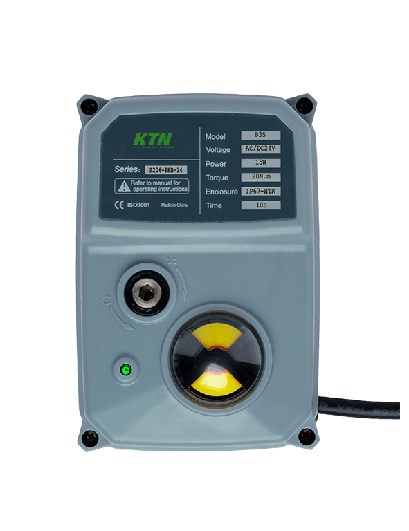 Actuador eléctrico compacto AVA 20 Nm